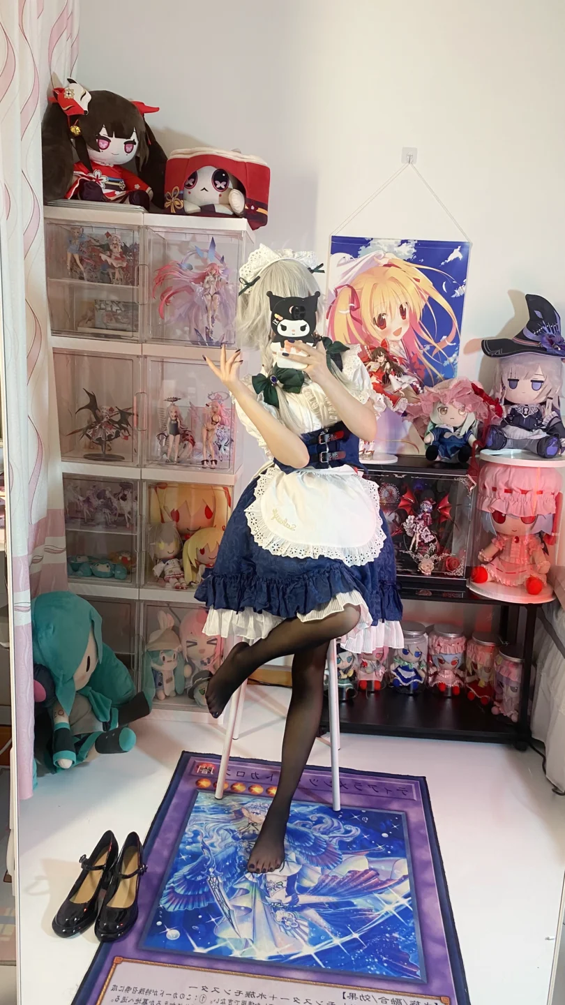 白栎Shirly - No.012 十六夜咲夜 [66P,10V-1.94GB] tg@simisebaisi 【丝足阁】020.webp